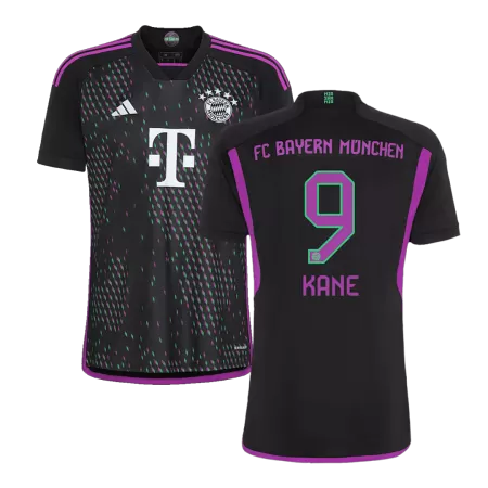 Men Bayern Munich KANE #9 Away Soccer Jersey Shirt 2023/24 - buyjerseyshop.uk