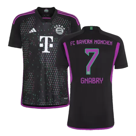 Men Bayern Munich GNABRY #7 Away Soccer Jersey Shirt 2023/24 - buyjerseyshop.uk