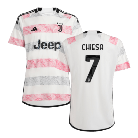 Men Juventus CHIESA #7 Away Soccer Jersey Shirt 2023/24 - buyjerseyshop.uk