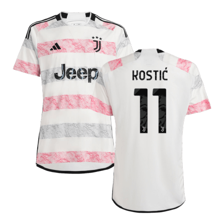 Men Juventus KOSTIĆ #11 Away Soccer Jersey Shirt 2023/24 - buyjerseyshop.uk