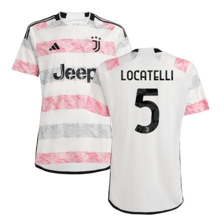 Men Juventus LOCATELLI #5 Away Soccer Jersey Shirt 2023/24 - buyjerseyshop.uk