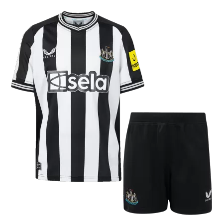 Men Newcastle Home Soccer Jersey Kit (Jersey+Shorts) 2023/24 - buyjerseyshop.uk