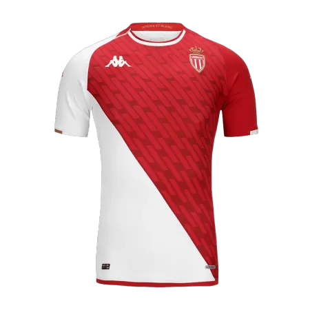 Men AS Monaco FC Home Soccer Jersey Shirt 2023/24 - buyjerseyshop.uk