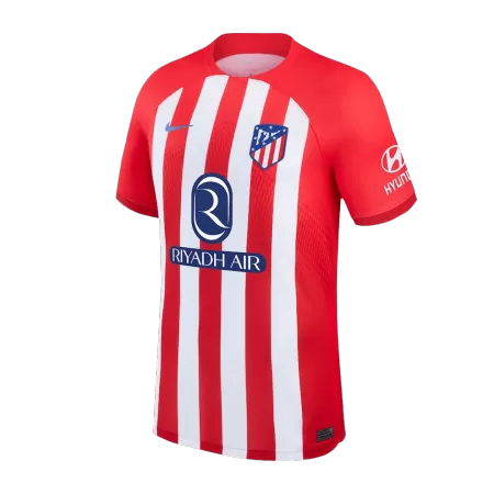 Men Atletico Madrid Home Soccer Jersey Shirt 2023/24 - buyjerseyshop.uk
