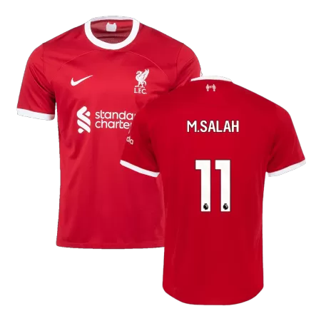 Men Liverpool M.SALAH #11 Home Soccer Jersey Shirt 2023/24 - buyjerseyshop.uk