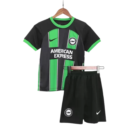 Kids Brighton & Hove Albion Home Soccer Jersey Kit (Jersey+Shorts) 2023/24 - buyjerseyshop.uk