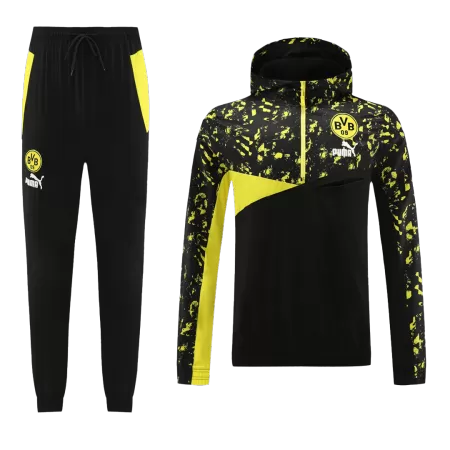Men's Borussia Dortmund Tracksuit Sweat Shirt Kit (Top+Trousers) 2023/24 - buyjerseyshop.uk