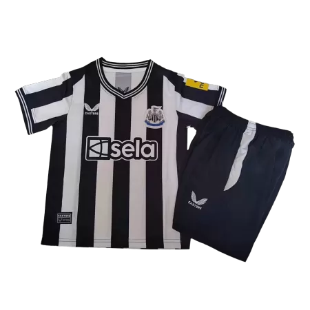 Kids Newcastle Home Soccer Jersey Kit (Jersey+Shorts) 2023/24 - buyjerseyshop.uk