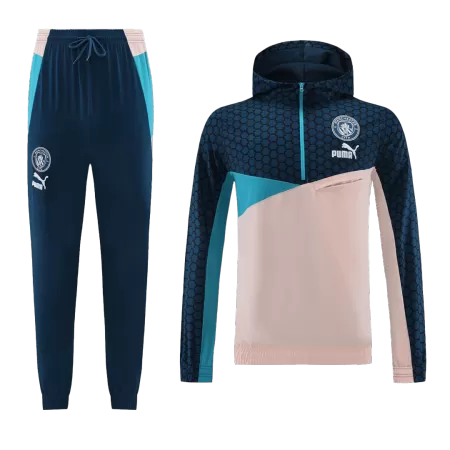 Men's Manchester City Tracksuit Sweat Shirt Kit (Top+Trousers) 2023/24 - buyjerseyshop.uk