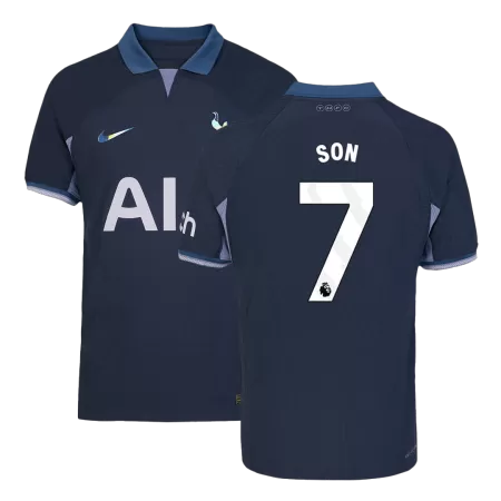 Men Tottenham Hotspur SON #7 Away Player Version Jersey 2023/24 - buyjerseyshop.uk