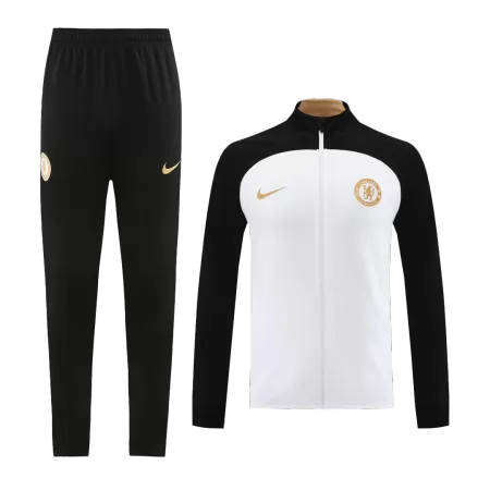 Men Chelsea Tracksuit Sweat Shirt Kit (Top+Trousers) 2023/24 - buyjerseyshop.uk
