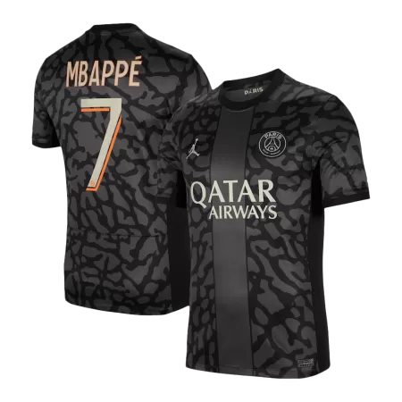 Men PSG MBAPPÉ #7 Third Away Soccer Jersey Shirt 2023/24 - buyjerseyshop.uk
