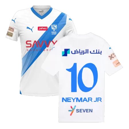 Men Al Hilal SFC NEYMAR #10 Away Soccer Jersey Shirt 2023/24 - buyjerseyshop.uk