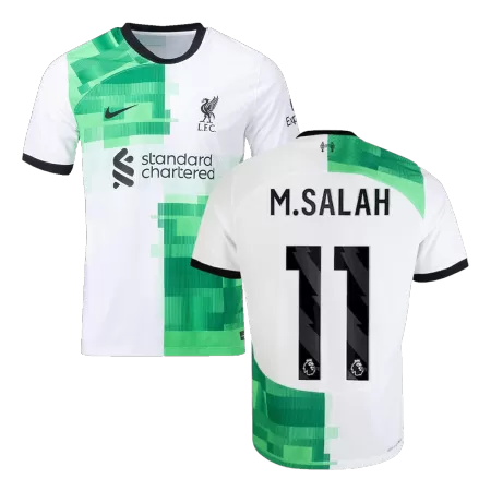Men Liverpool M.SALAH #11 Away Player Version Jersey 2023/24 - buyjerseyshop.uk