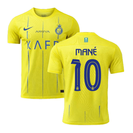 Men Al Nassr MANÉ #10 Home Soccer Jersey Shirt 2023/24 - buyjerseyshop.uk