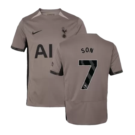 Men Tottenham Hotspur SON #7 Third Away Soccer Jersey Shirt 2023/24 - buyjerseyshop.uk