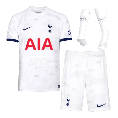 Men Tottenham Hotspur Home Soccer Jersey Whole Kit (Jersey+Shorts+Socks) 2023/24 - buyjerseyshop.uk