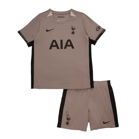 Kids Tottenham Hotspur Third Away Soccer Jersey Kit (Jersey+Shorts) 2023/24 - buyjerseyshop.uk