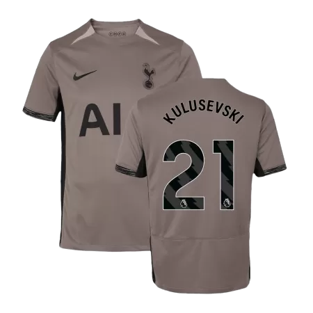 Men Tottenham Hotspur KULUSEVSKI #21 Third Away Soccer Jersey Shirt 2023/24 - buyjerseyshop.uk