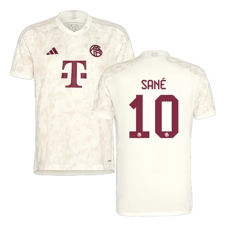 Men Bayern Munich SANÉ #10 Third Away Soccer Jersey Shirt 2023/24 - buyjerseyshop.uk