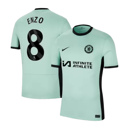 Men Chelsea ENZO #8 Third Away Soccer Jersey Shirt 2023/24 - buyjerseyshop.uk