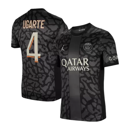 Men PSG UGARTE #4 Third Away Soccer Jersey Shirt 2023/24 - buyjerseyshop.uk