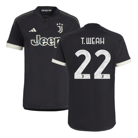 Men Juventus T.WEAH #22 Third Away Soccer Jersey Shirt 2023/24 - buyjerseyshop.uk