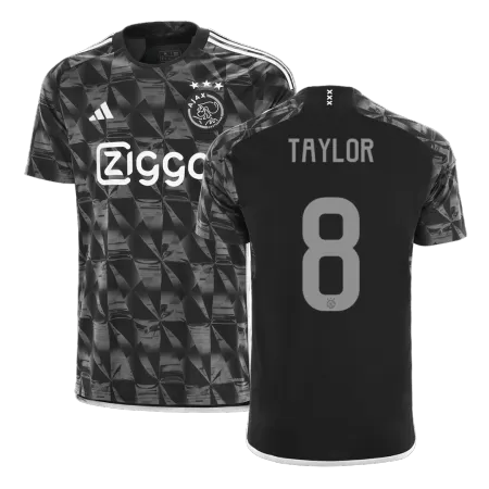 Men Ajax TAYLOR #8 Third Away Soccer Jersey Shirt 2023/24 - buyjerseyshop.uk