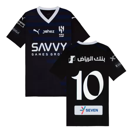 Men Al Hilal SFC NEYMAR #10 Third Away Soccer Jersey Shirt 2023/24 - buyjerseyshop.uk