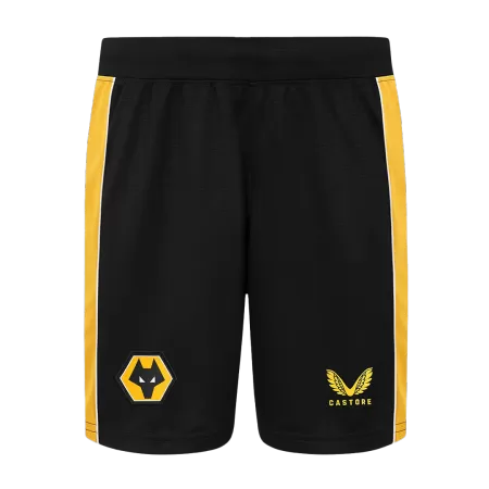 Men's Wolverhampton Wanderers Soccer Shorts Home 2023/24 - buyjerseyshop.uk