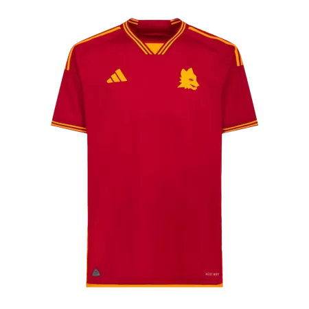 Men Roma Home Player Version Jersey 2023/24 - buyjerseyshop.uk