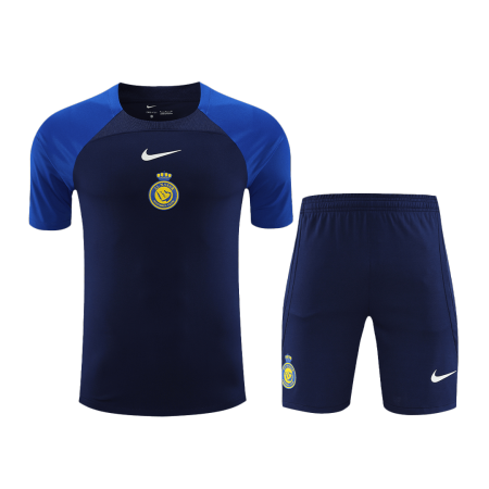 Men Al Nassr Pre-Match Pre-Match Soccer Jersey Kit (Jersey+Shorts) 2023/24 - buyjerseyshop.uk