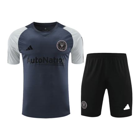 Men Inter Miami CF Pre-Match Pre-Match Soccer Jersey Kit (Jersey+Shorts) 2023/24 - buyjerseyshop.uk
