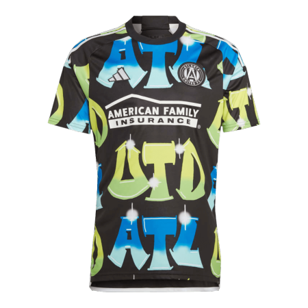 Men Atlanta United FC Third Away Soccer Jersey Shirt 2023/24 - buyjerseyshop.uk