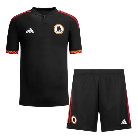 Men Roma Third Away Soccer Jersey Kit (Jersey+Shorts) 2023/24 - buyjerseyshop.uk