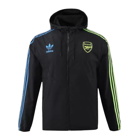 Men Arsenal Windbreaker Hoodie Jacket 2023/24 - buyjerseyshop.uk