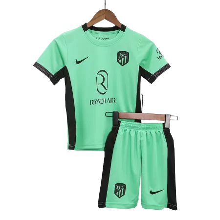 Kids Atletico Madrid Third Away Soccer Jersey Kit (Jersey+Shorts) 2023/24 - buyjerseyshop.uk