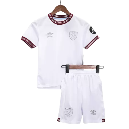 Kids West Ham United Away Soccer Jersey Kit (Jersey+Shorts) 2023/24 - buyjerseyshop.uk