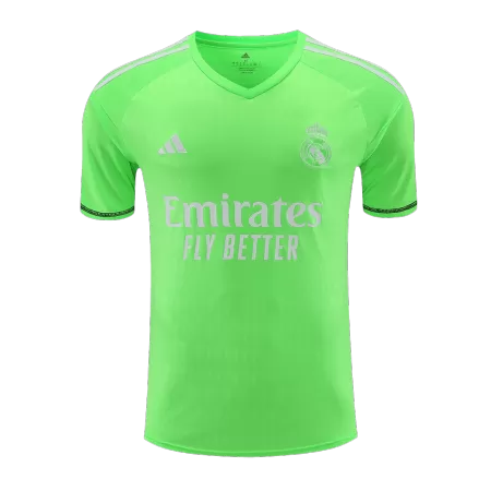 Men Real Madrid Goalkeeper Soccer Jersey Shirt 2023/24 - buyjerseyshop.uk