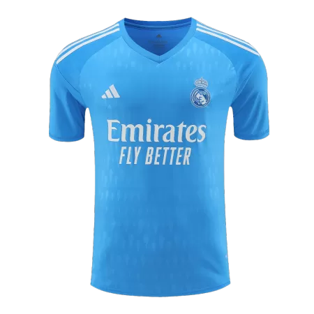 Men Real Madrid Goalkeeper Soccer Jersey Shirt 2023/24 - buyjerseyshop.uk