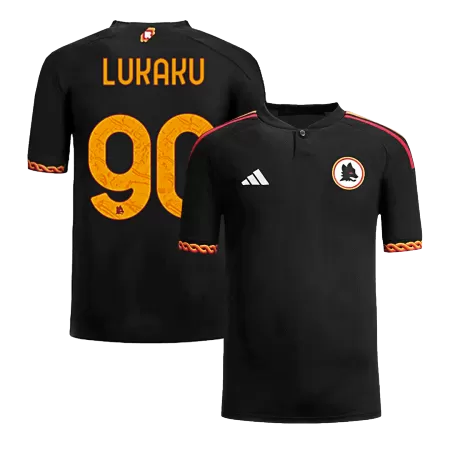 Men Roma LUKAKU #90 Third Away Soccer Jersey Shirt 2023/24 - buyjerseyshop.uk