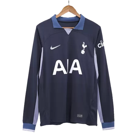 Men Tottenham Hotspur Away Long Sleeves Soccer Jersey Shirt 2023/24 - buyjerseyshop.uk