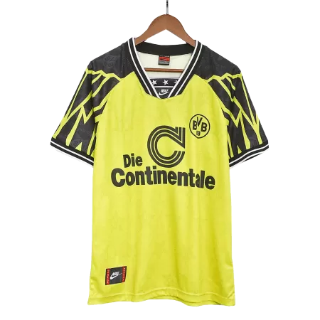 Men Borussia Dortmund Retro Jerseys Home Soccer Jersey 1994/95 - buyjerseyshop.uk