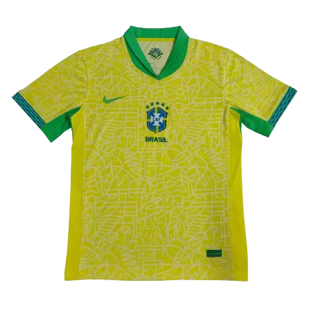 Men's Brazil Home Soccer Jersey Shirt 2024-Discount - buyjerseyshop.uk
