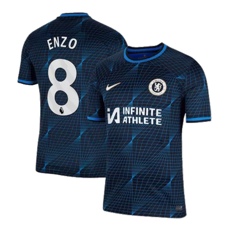 Men Chelsea ENZO #8 Away Soccer Jersey Shirt 2023/24 - buyjerseyshop.uk