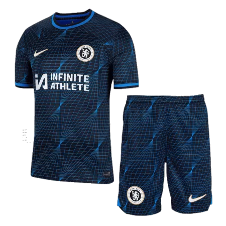 Men Chelsea Away Soccer Jersey Kit (Jersey+Shorts) 2023/24 - buyjerseyshop.uk