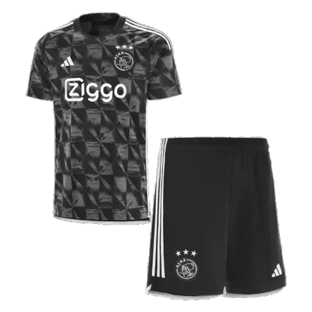 Kids Ajax Third Away Soccer Jersey Kit (Jersey+Shorts) 2023/24 - buyjerseyshop.uk