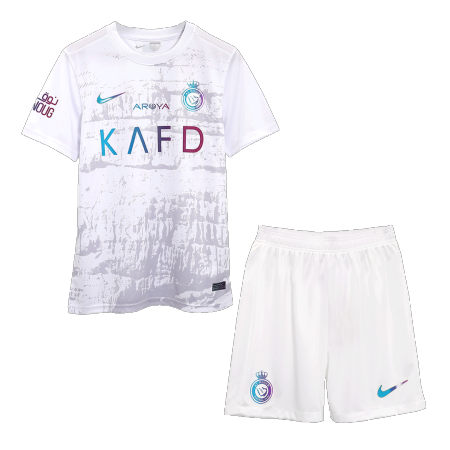 Men Al Nassr Third Away Soccer Jersey Kit (Jersey+Shorts) 2023/24 - buyjerseyshop.uk