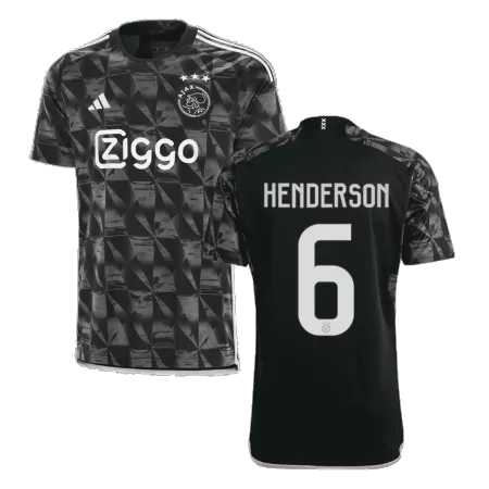 Men Ajax HENDERSON #6 Third Away Soccer Jersey Shirt 2023/24 - buyjerseyshop.uk