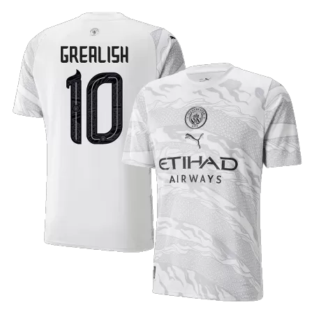 Men Manchester City GREALISH #10 Soccer Jersey Shirt 2023/24 - buyjerseyshop.uk